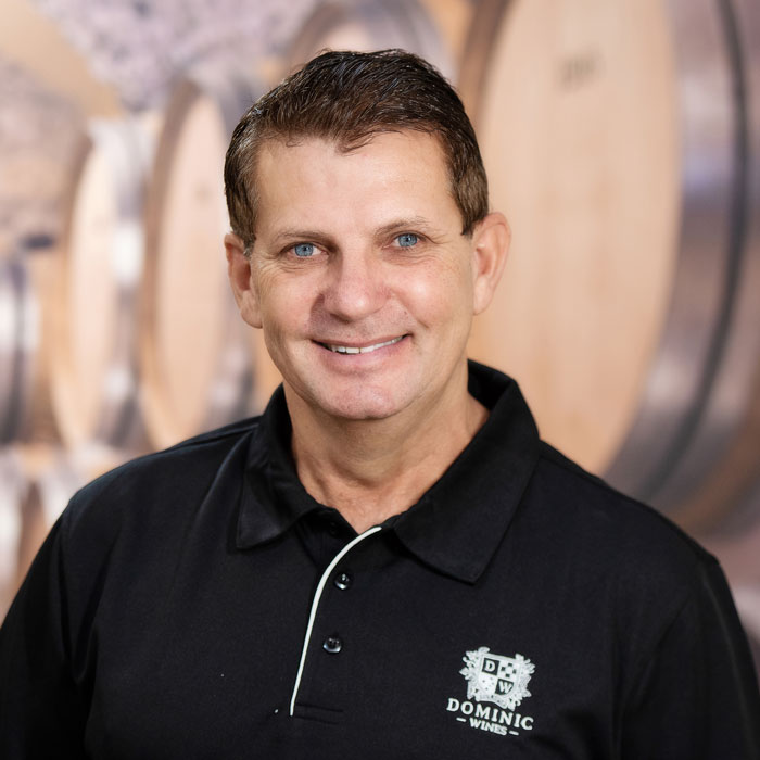 Portrait of Brian Dominic, Managing Director of Dominic Wines