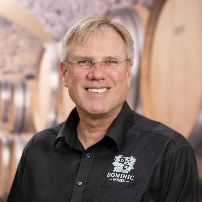 profile photo of Linley Schultz, winemaker at Dominic Wines